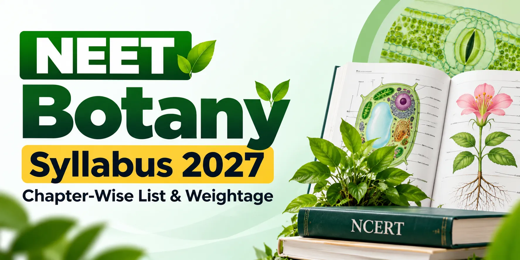 NEET Botany Syllabus 2027: Chapter-Wise List & Weightage